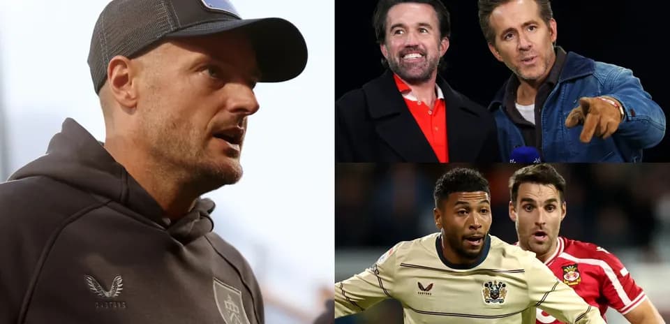 Collage of football manager, actors, and players