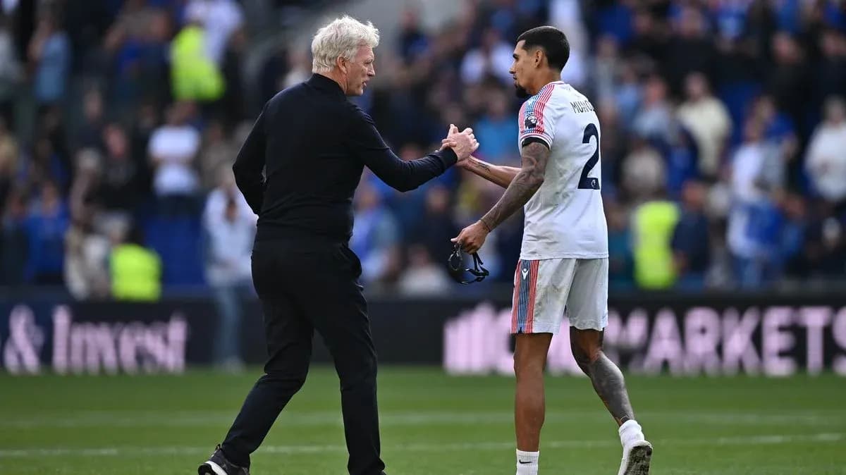 Coach and player shaking hands after match