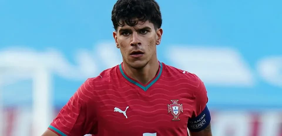 Player in Portugal jersey during a match
