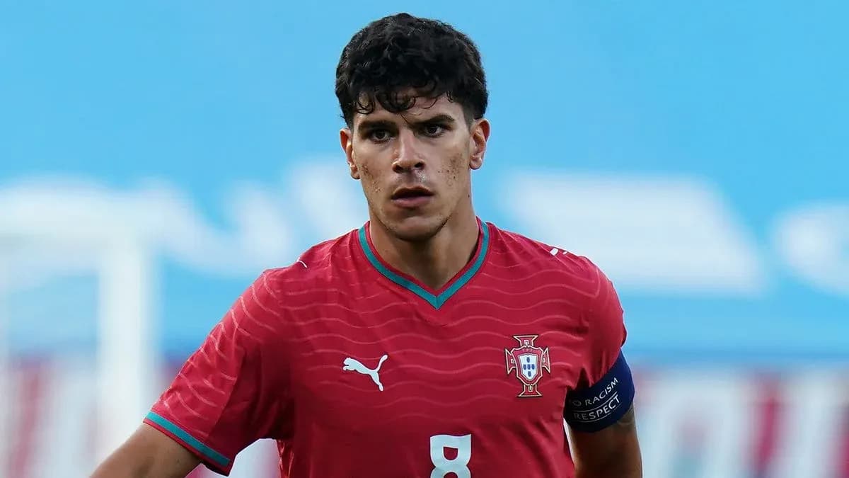Player in Portugal jersey during a match