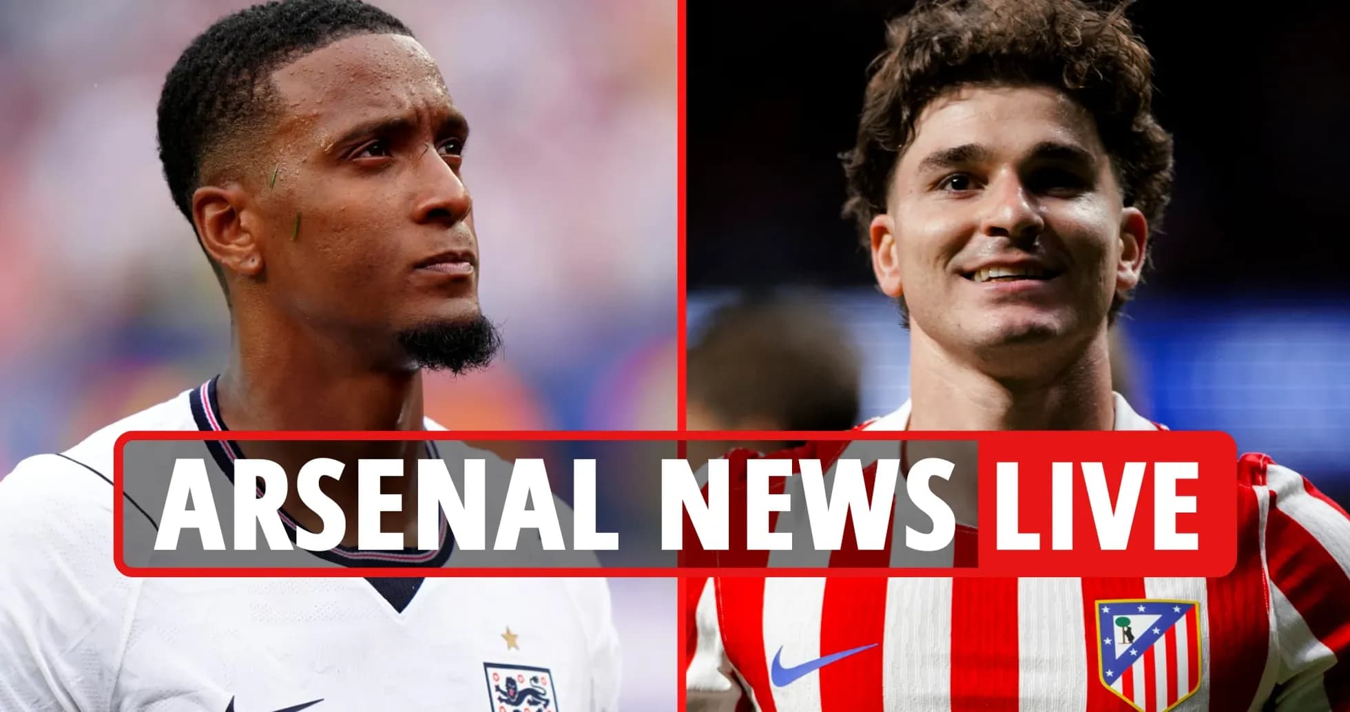 Two football players featured in Arsenal news update