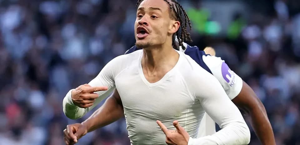 Player celebrating a goal with passionate gestures