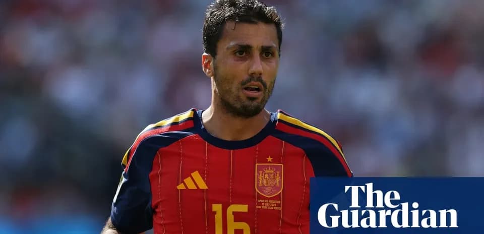 Player wearing Spain national team jersey on field