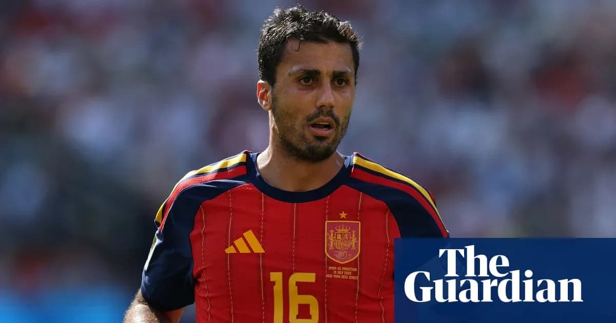 Player wearing Spain national team jersey on field