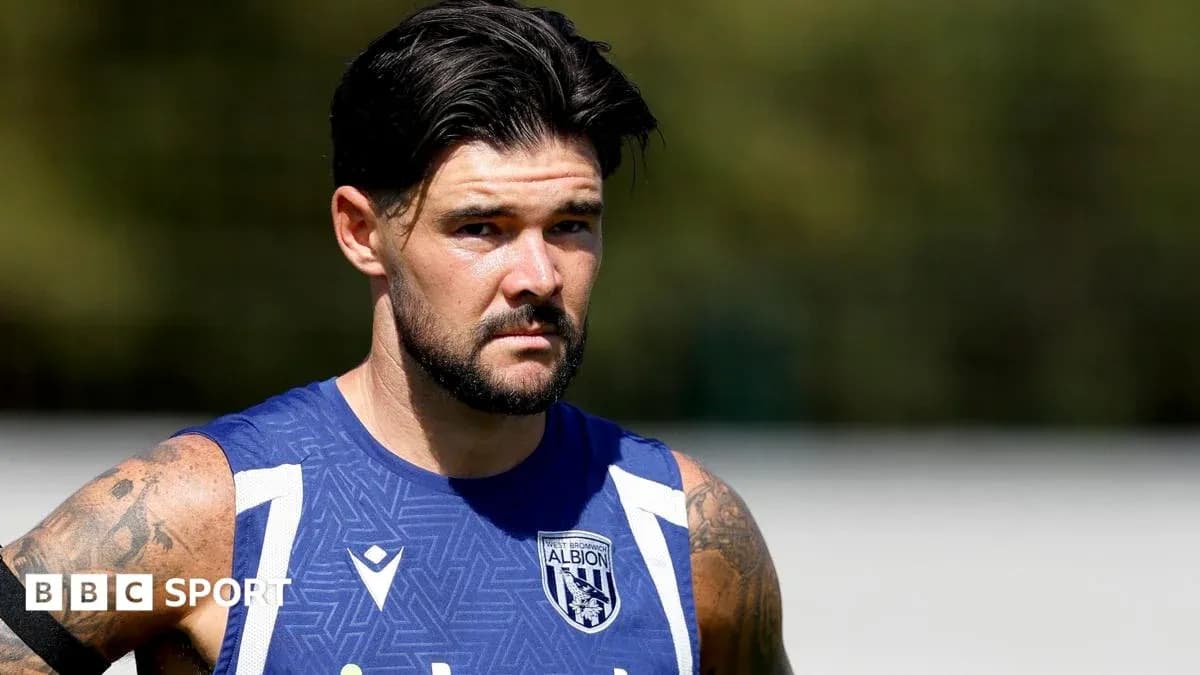 Player in training kit at outdoor training session
