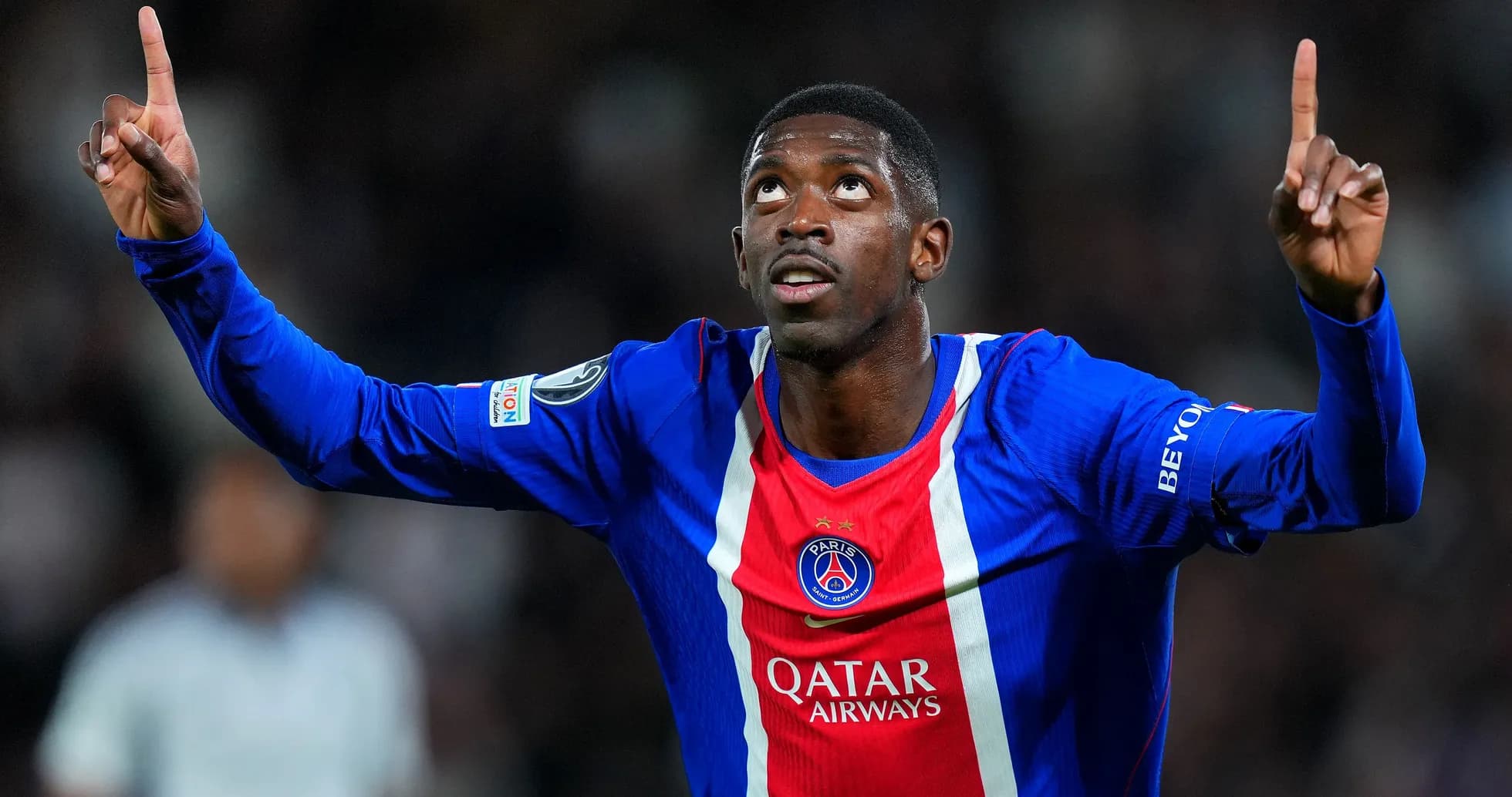 Player celebrating a goal during a match