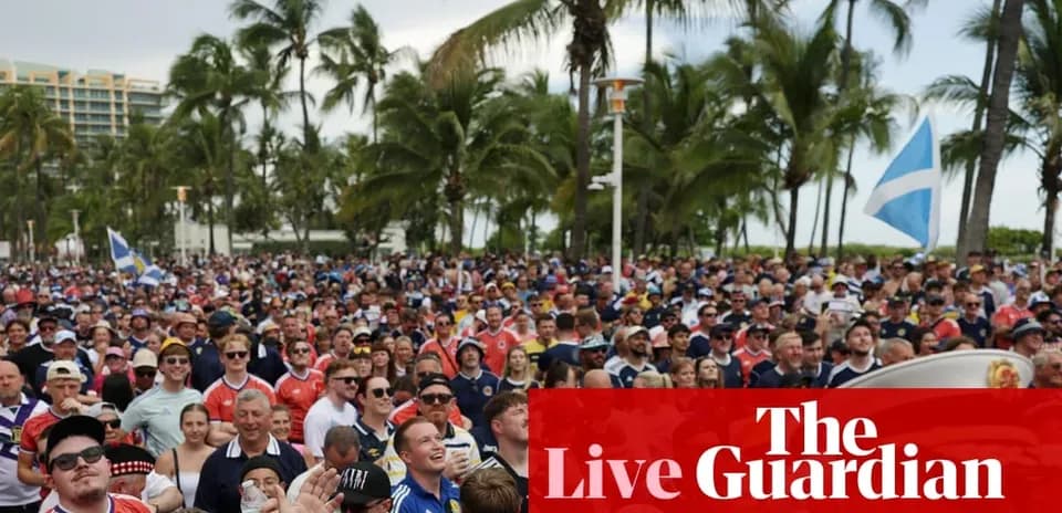 Large crowd of fans at outdoor sports event