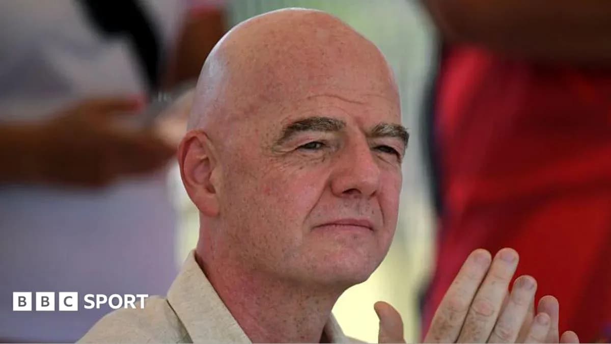 FIFA President Gianni Infantino at an event