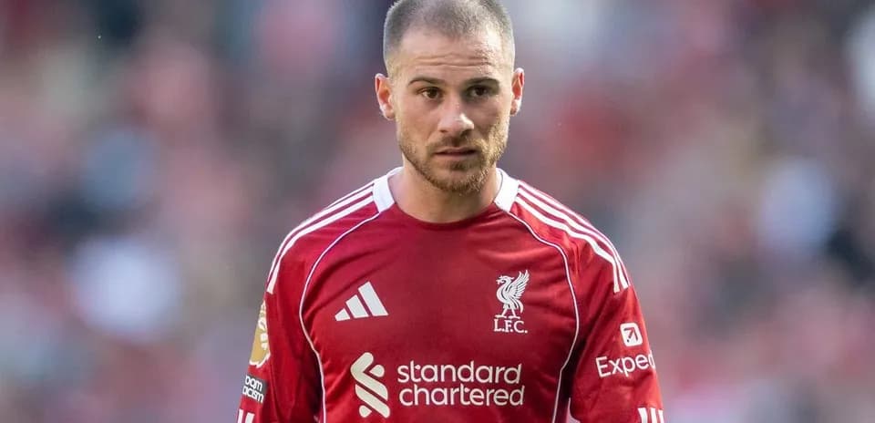 Player in Liverpool kit during match