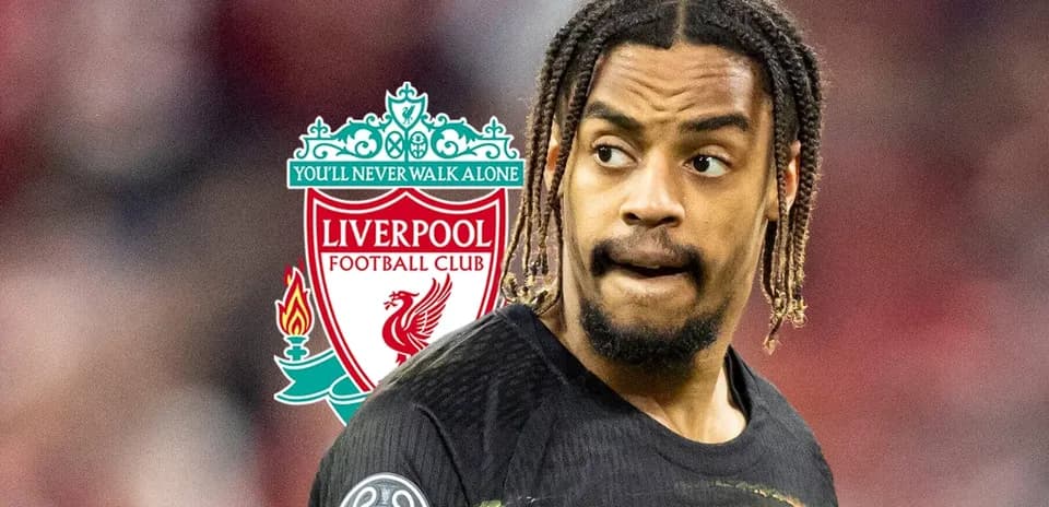 Player in Liverpool FC kit with club logo