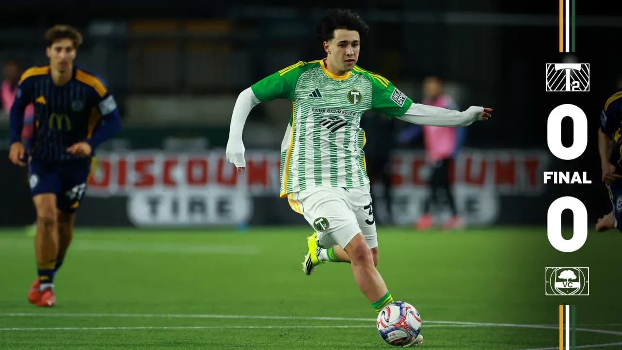 Portland Timbers II player in action during match