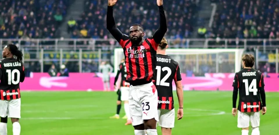 Player celebrating with teammates during a match