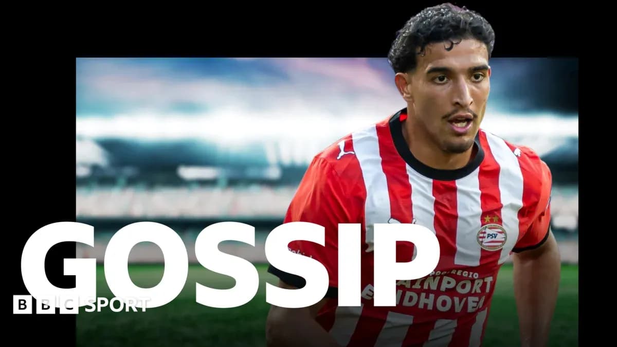 Player in PSV Eindhoven kit running on the field