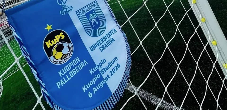 Banner for Universitatea Craiova vs KuPS match