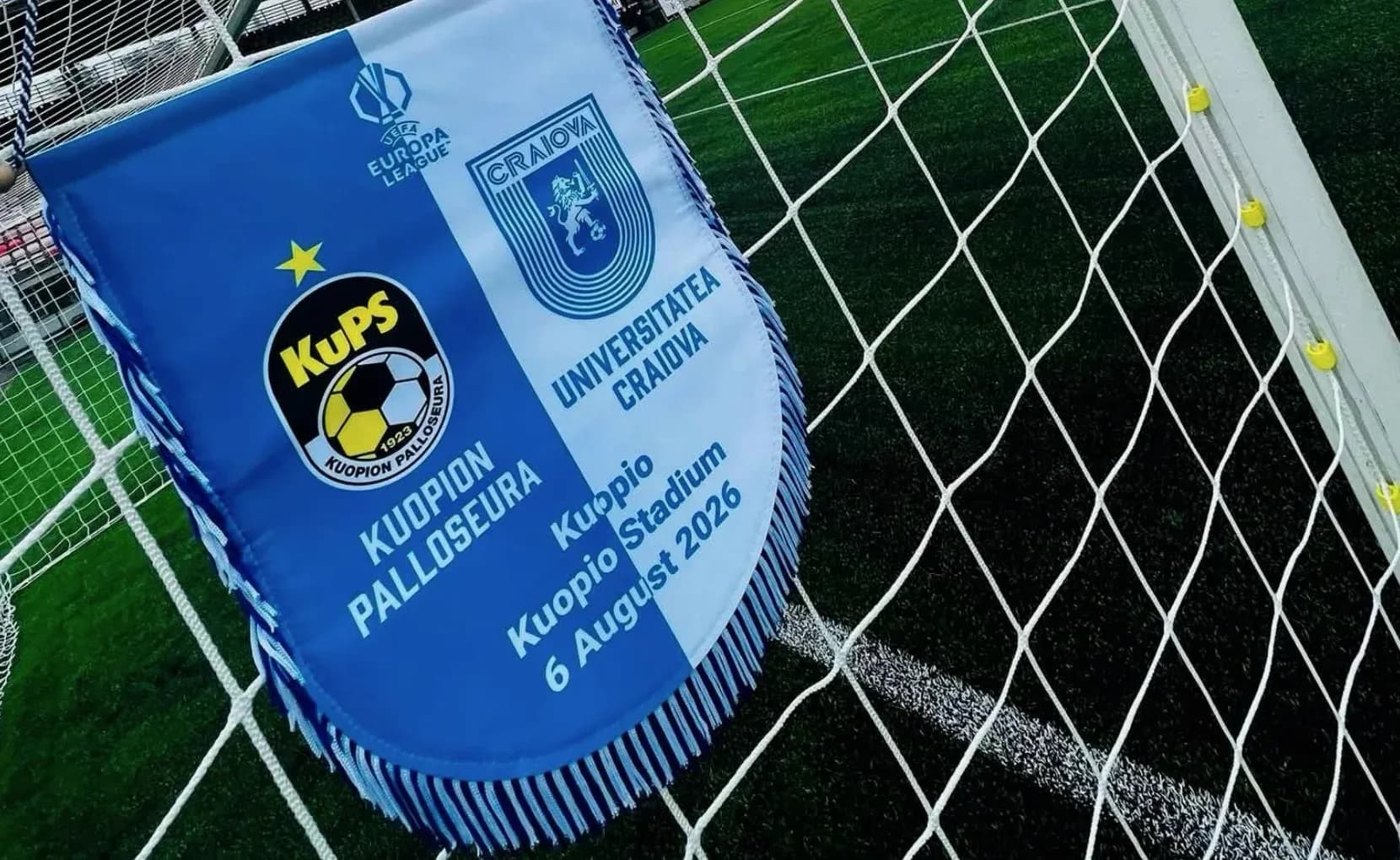 Banner for Universitatea Craiova vs KuPS match