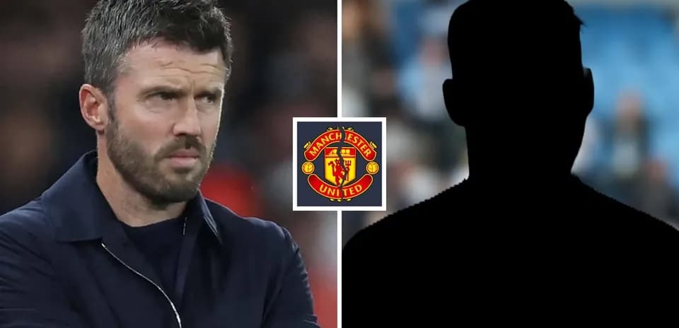 Coach and silhouette of player with Manchester United logo
