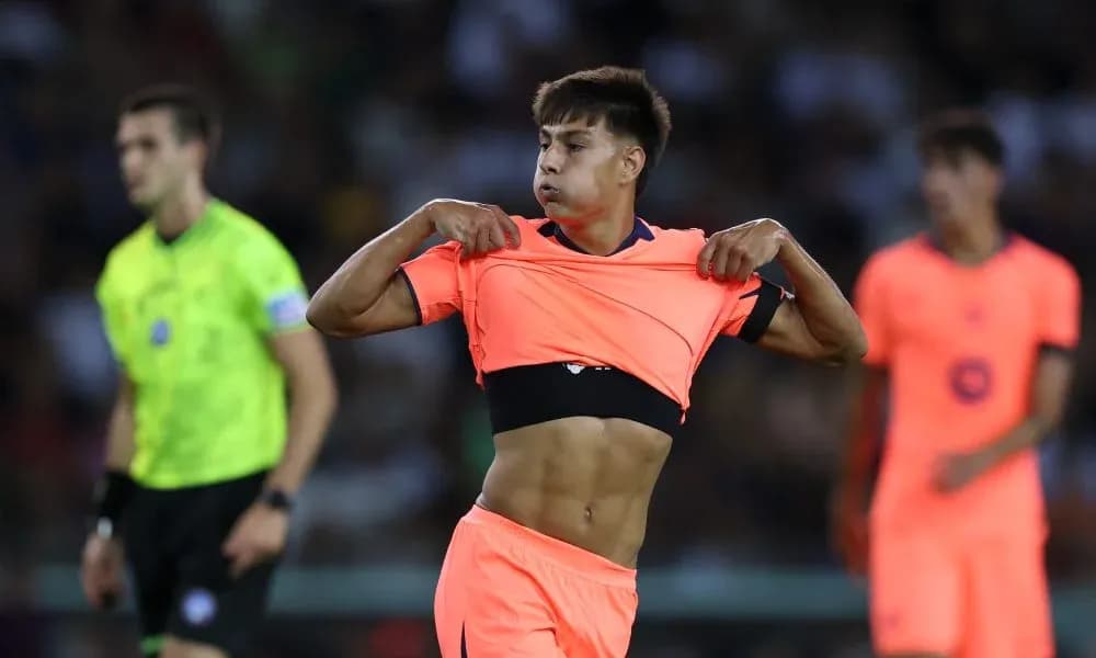 Player changing shirt during a match