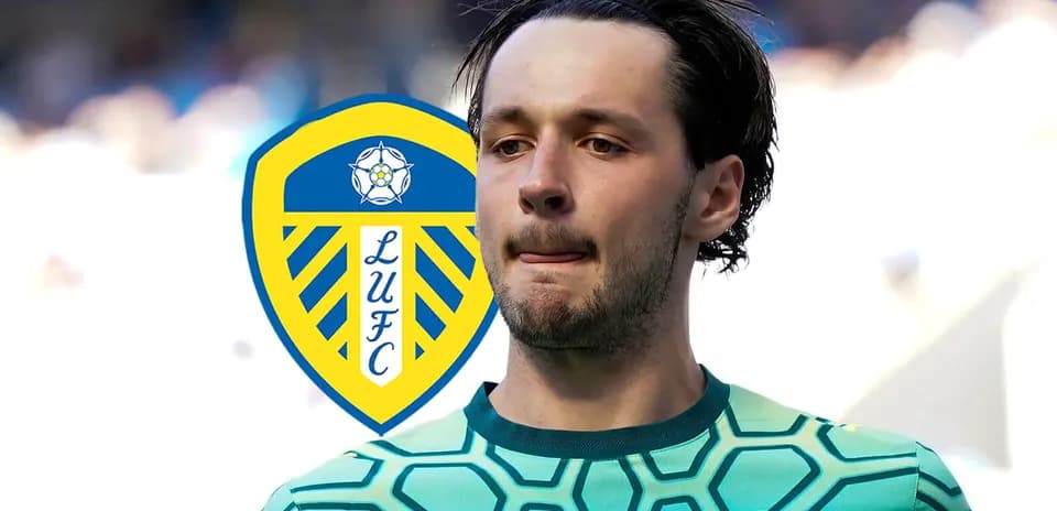 Goalkeeper in Leeds United kit during match