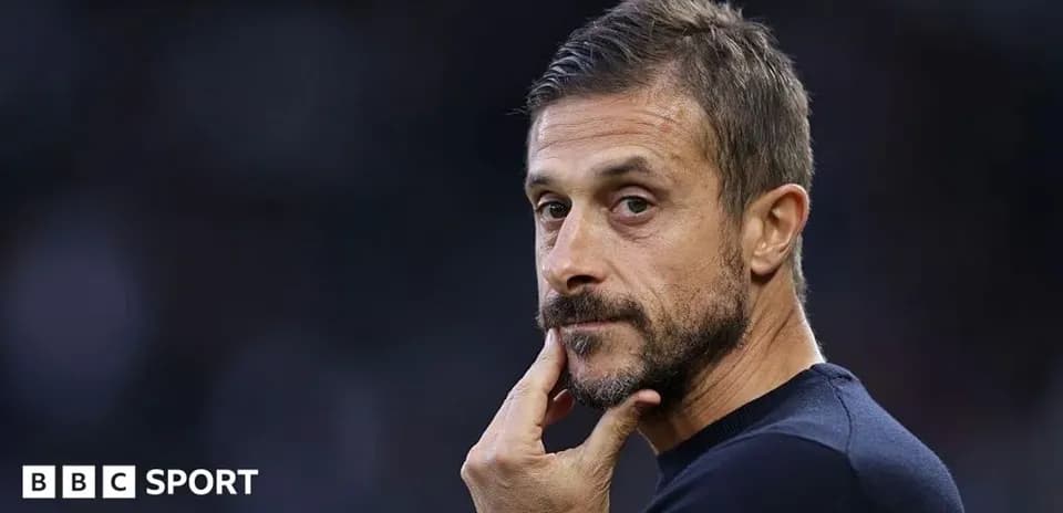 Manager contemplating during a match