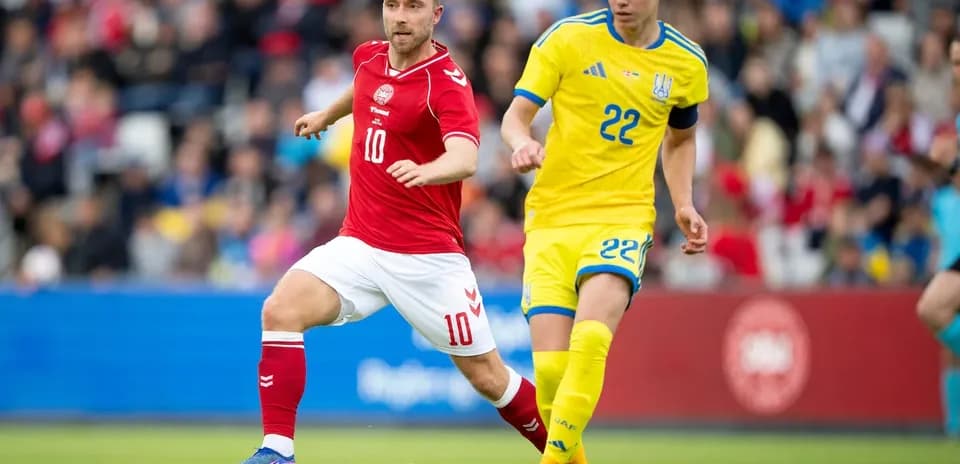 Players in action during a football match