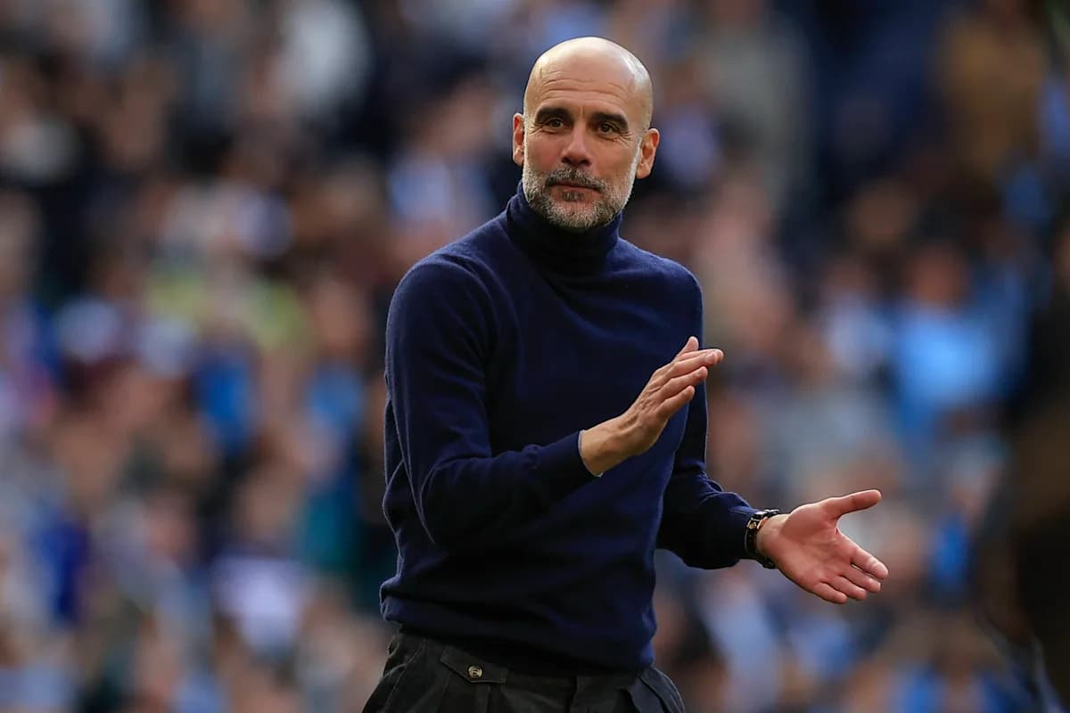 Manager gesturing during a football match