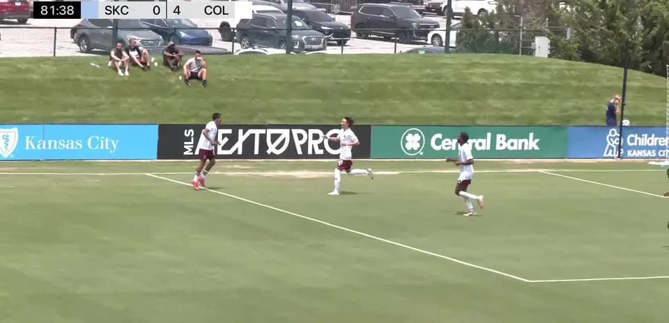 Colorado Rapids II players celebrating a goal
