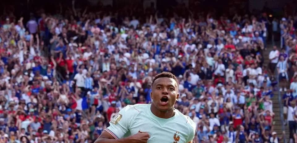 Player celebrating goal at FIFA World Cup 2026