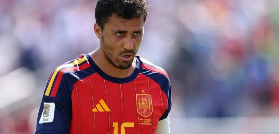 Player wearing Spain jersey during a match