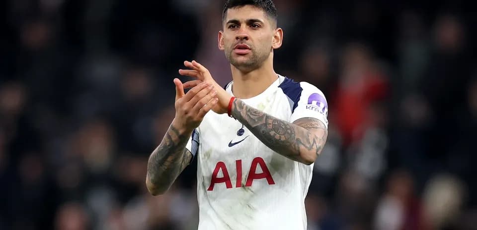 Player applauding fans after the match