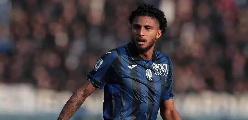 Atalanta player on field during a match