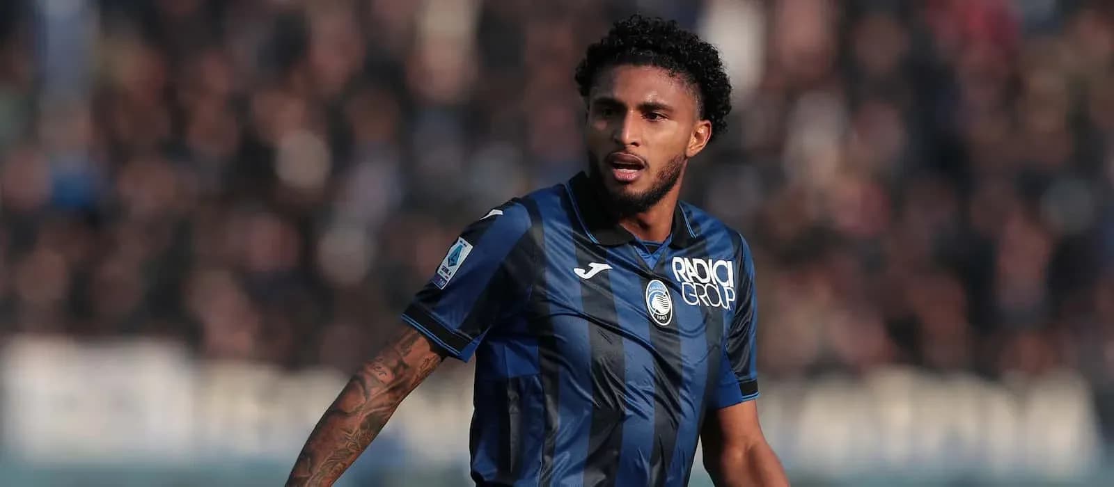 Atalanta player on field during a match