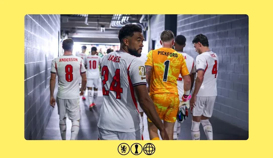 Players walking through tunnel before match