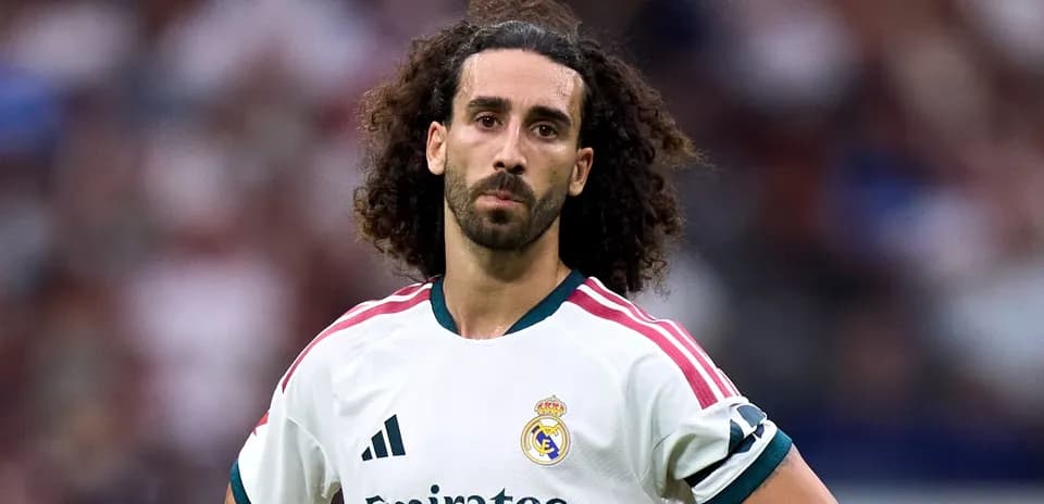 Player in Real Madrid jersey during match