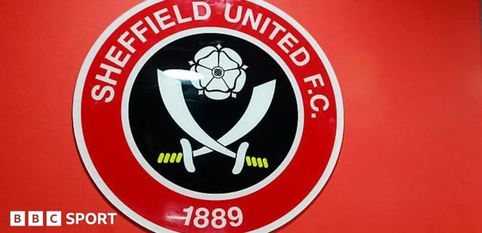 Sheffield United F.C. club logo on wall