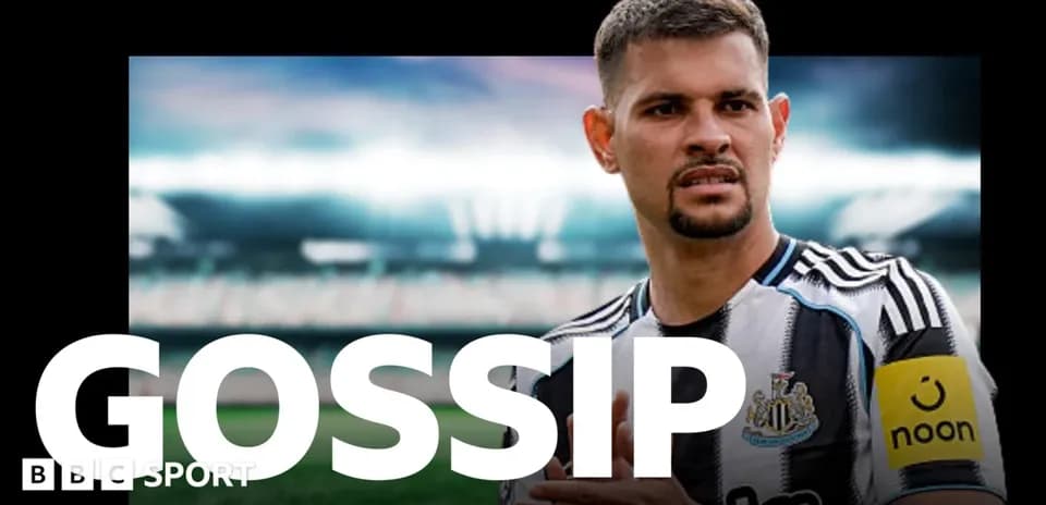 Player in Newcastle kit with stadium background