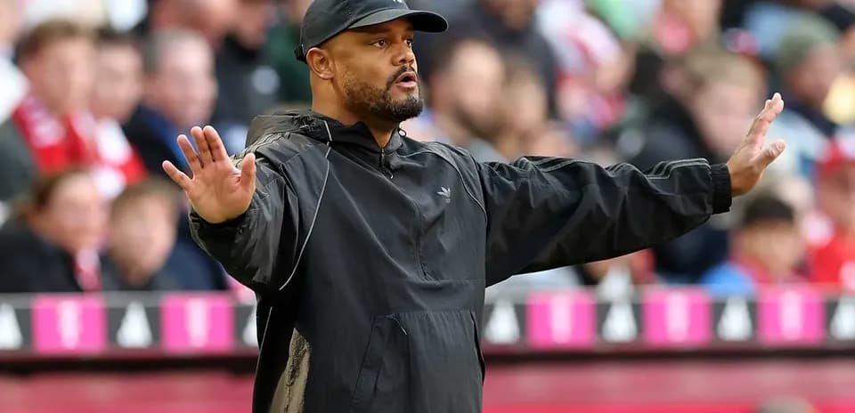 Coach giving instructions on the sidelines during match