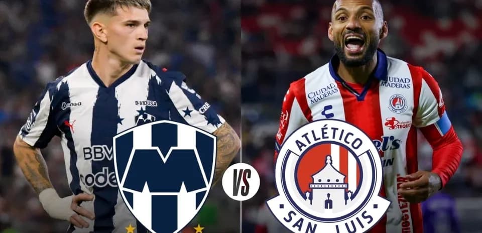 Monterrey vs Atlético San Luis Liga MX match