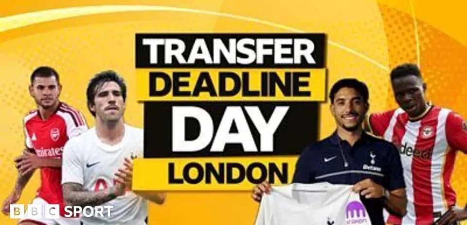 Players featured on Transfer Deadline Day promotional graphic