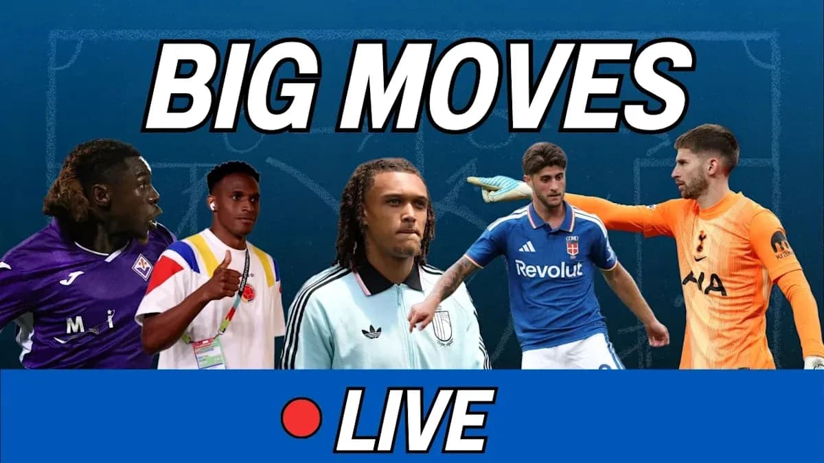 Players featured in transfer news graphic