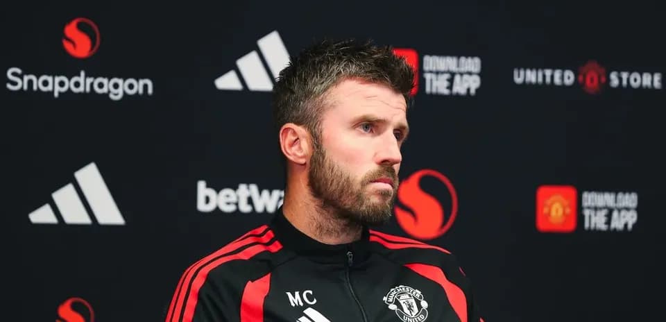 Manchester United manager speaking at press conference