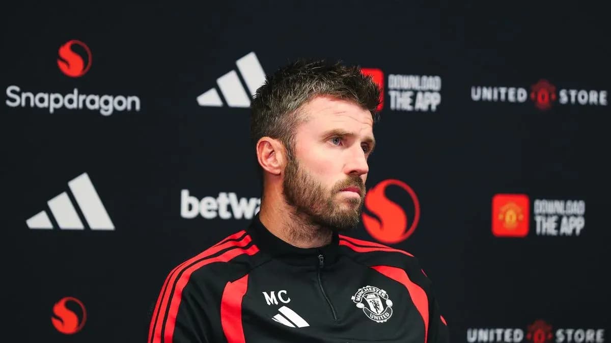 Manchester United manager speaking at press conference