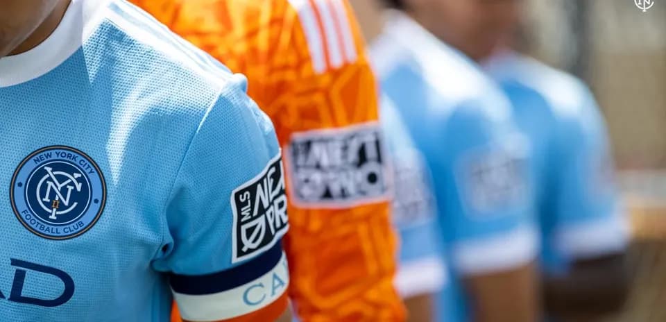New York City II players in match uniforms