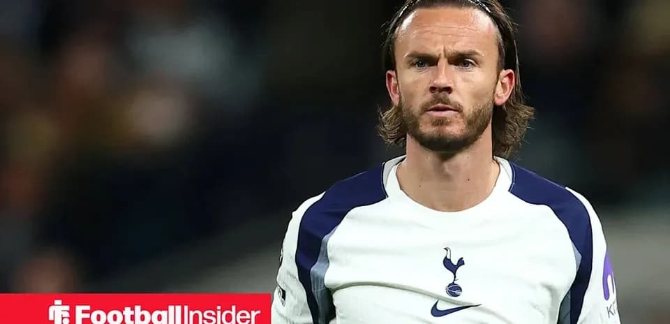 Player wearing Tottenham kit on the field