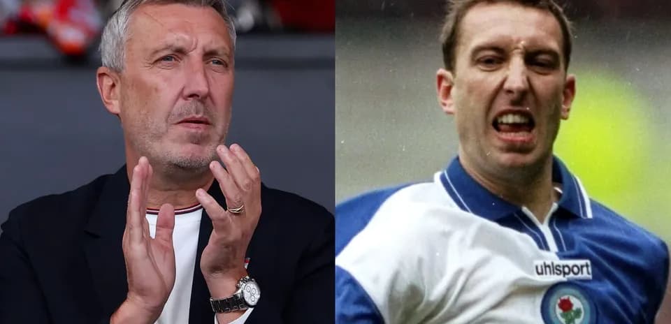 Side-by-side images of a coach and a player