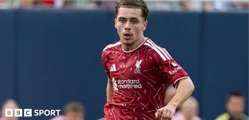 Liverpool player running during a match