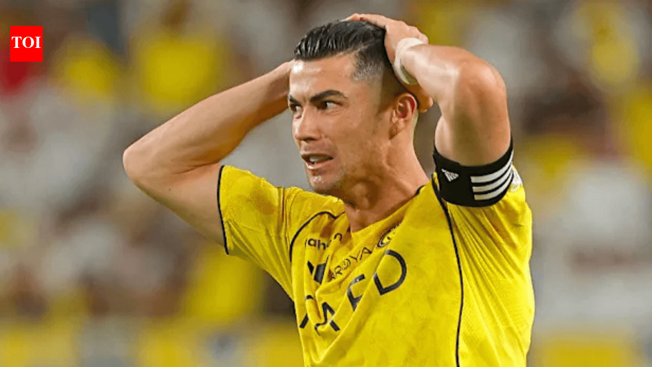 Player holding head in frustration during match