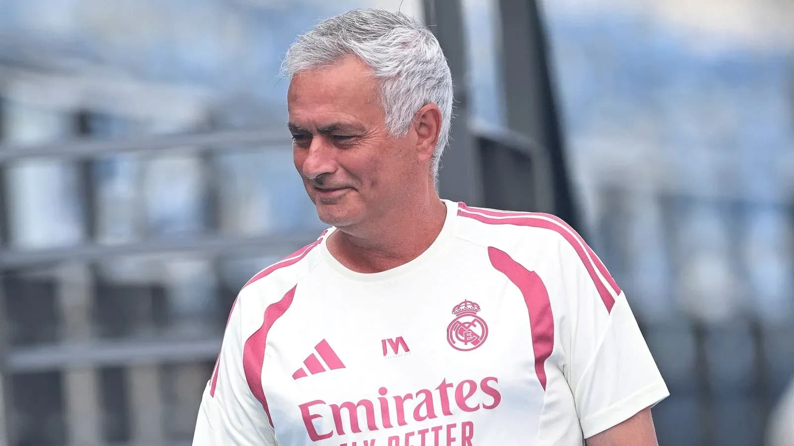 Coach in training kit at practice session