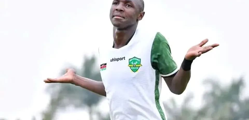 Player celebrating after scoring a goal