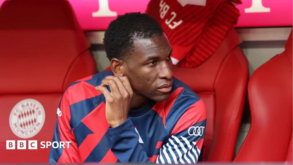 Player sitting on the bench during a match