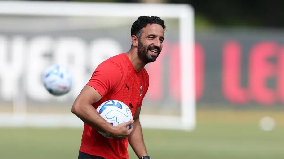 Player juggling soccer balls during training session